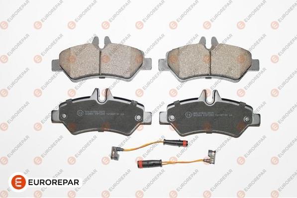 EUROREPAR 1639371280 - Kit de plaquettes de frein, frein à disque cwaw.fr