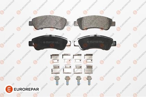 EUROREPAR 1639378480 - Kit de plaquettes de frein, frein à disque cwaw.fr