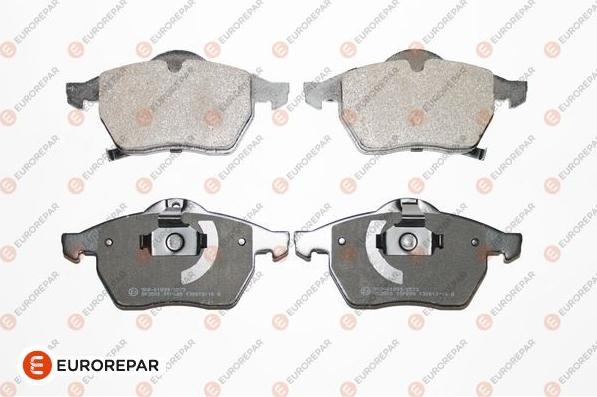 EUROREPAR 1639378580 - Kit de plaquettes de frein, frein à disque cwaw.fr