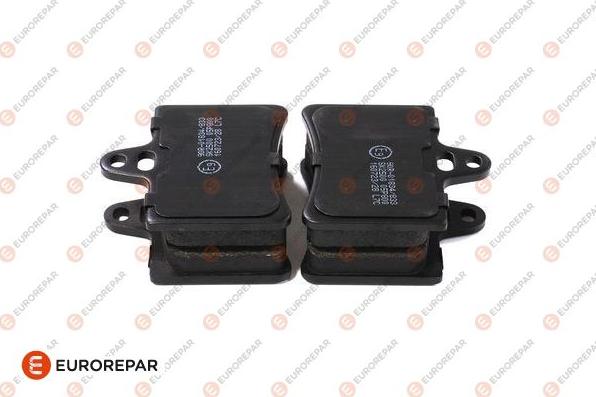 EUROREPAR 1635145780 - Kit de plaquettes de frein, frein à disque cwaw.fr