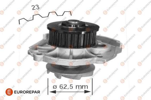 EUROREPAR 1623099580 - Pompe à eau cwaw.fr