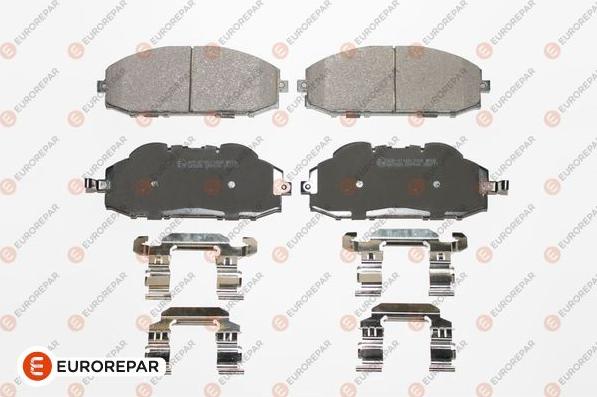 EUROREPAR 1623059180 - Kit de plaquettes de frein, frein à disque cwaw.fr