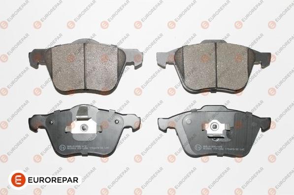 EUROREPAR 1623054580 - Kit de plaquettes de frein, frein à disque cwaw.fr