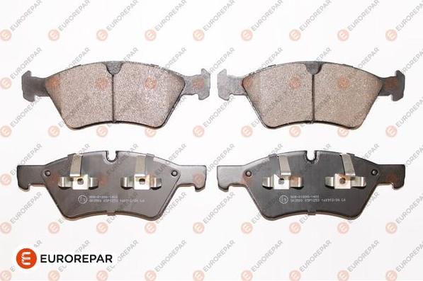 EUROREPAR 1623054080 - Kit de plaquettes de frein, frein à disque cwaw.fr