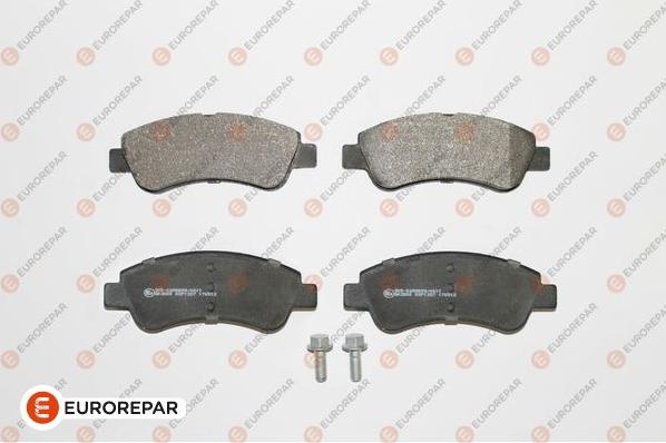 EUROREPAR 1623054780 - Kit de plaquettes de frein, frein à disque cwaw.fr