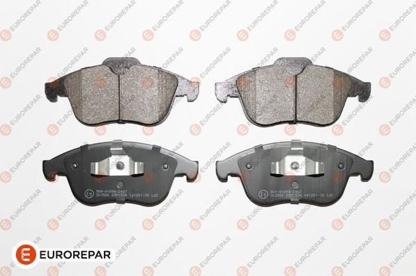 EUROREPAR 1623055880 - Kit de plaquettes de frein, frein à disque cwaw.fr