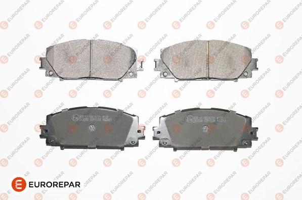 EUROREPAR 1623055780 - Kit de plaquettes de frein, frein à disque cwaw.fr