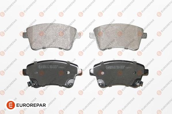 EUROREPAR 1623056280 - Kit de plaquettes de frein, frein à disque cwaw.fr