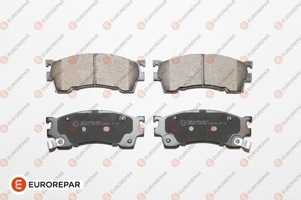 EUROREPAR 1623058480 - Kit de plaquettes de frein, frein à disque cwaw.fr