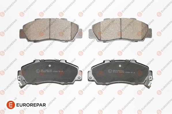 EUROREPAR 1623058380 - Kit de plaquettes de frein, frein à disque cwaw.fr