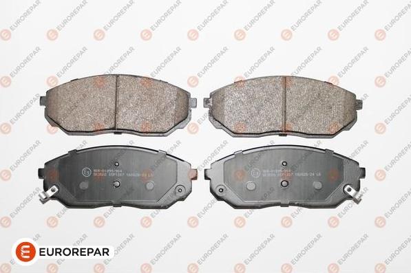 EUROREPAR 1623053480 - Kit de plaquettes de frein, frein à disque cwaw.fr