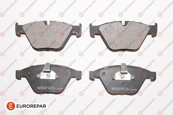 EUROREPAR 1623053380 - Kit de plaquettes de frein, frein à disque cwaw.fr