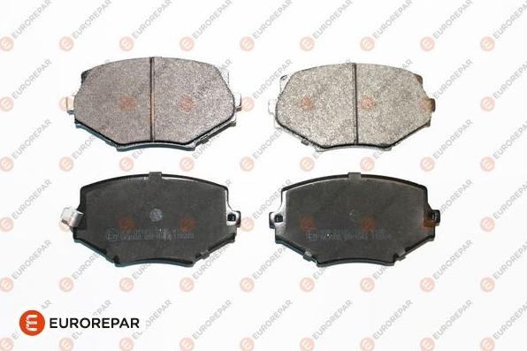 EUROREPAR 1623052580 - Kit de plaquettes de frein, frein à disque cwaw.fr