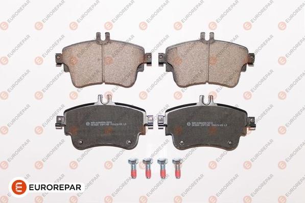 EUROREPAR 1623057480 - Kit de plaquettes de frein, frein à disque cwaw.fr