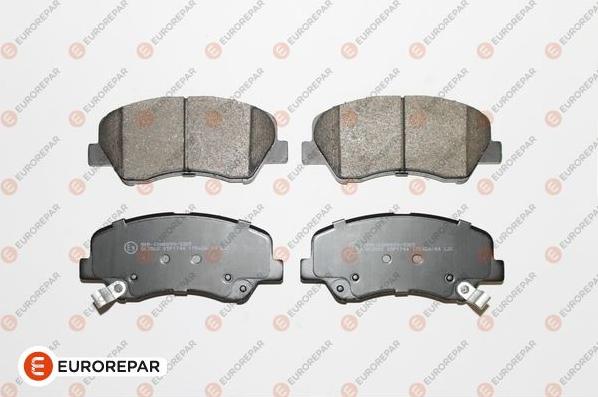 EUROREPAR 1623057080 - Kit de plaquettes de frein, frein à disque cwaw.fr