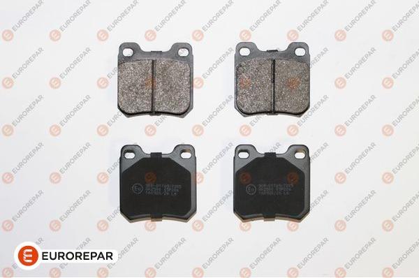 EUROREPAR 1623064480 - Kit de plaquettes de frein, frein à disque cwaw.fr