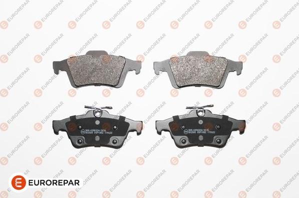 EUROREPAR 1623064380 - Kit de plaquettes de frein, frein à disque cwaw.fr