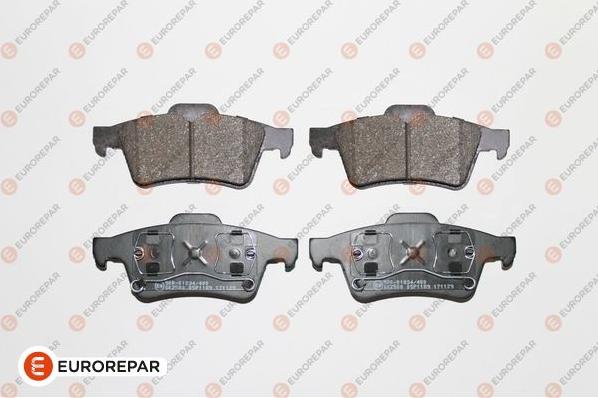 EUROREPAR 1623061480 - Kit de plaquettes de frein, frein à disque cwaw.fr