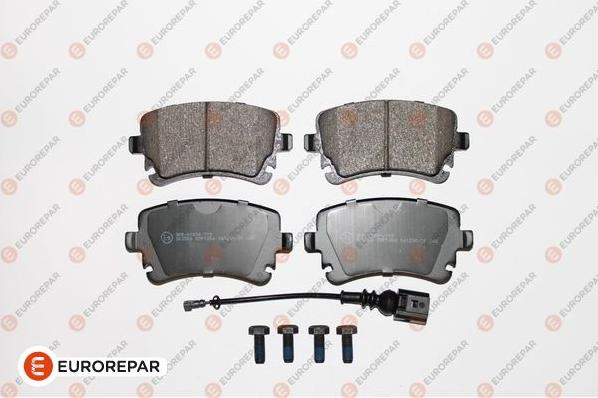 EUROREPAR 1623061680 - Kit de plaquettes de frein, frein à disque cwaw.fr