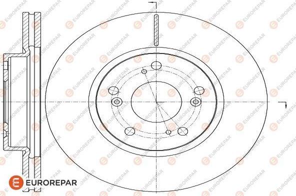 EUROREPAR 1622806780 - Disque de frein cwaw.fr