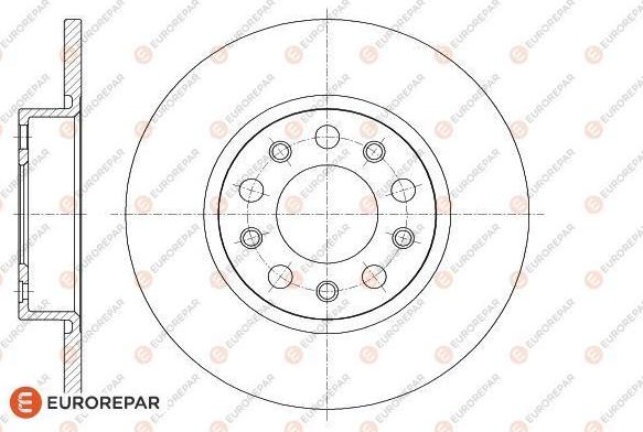 EUROREPAR 1622810180 - Disque de frein cwaw.fr