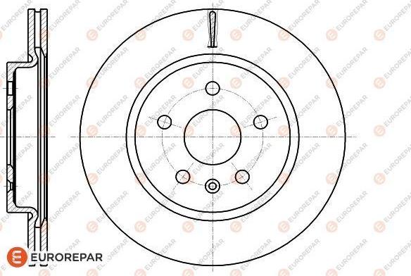 EUROREPAR 1622813680 - Disque de frein cwaw.fr