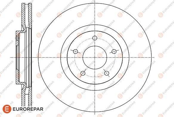 EUROREPAR 1622812980 - Disque de frein cwaw.fr