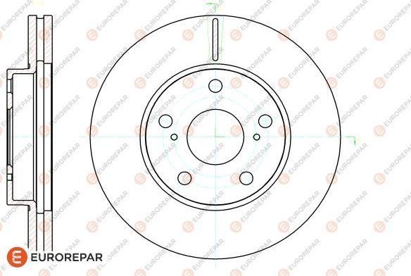 EUROREPAR 1622812480 - Disque de frein cwaw.fr