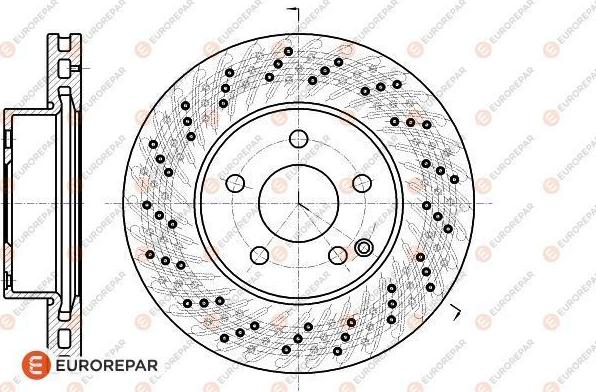 EUROREPAR 1622812880 - Disque de frein cwaw.fr