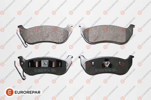 EUROREPAR 1675994380 - Kit de plaquettes de frein, frein à disque cwaw.fr