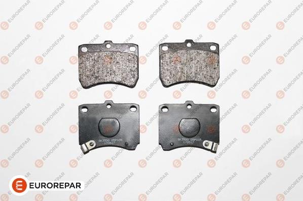 EUROREPAR 1675995680 - Kit de plaquettes de frein, frein à disque cwaw.fr