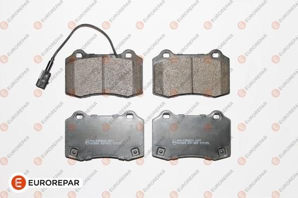 EUROREPAR 1675996080 - Kit de plaquettes de frein, frein à disque cwaw.fr