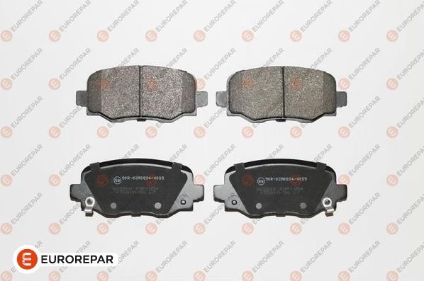 EUROREPAR 1675996280 - Kit de plaquettes de frein, frein à disque cwaw.fr