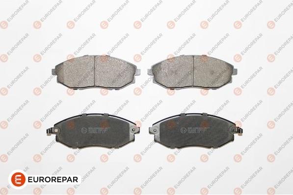 EUROREPAR 1675990480 - Kit de plaquettes de frein, frein à disque cwaw.fr