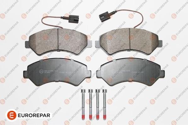 EUROREPAR 1675990080 - Kit de plaquettes de frein, frein à disque cwaw.fr