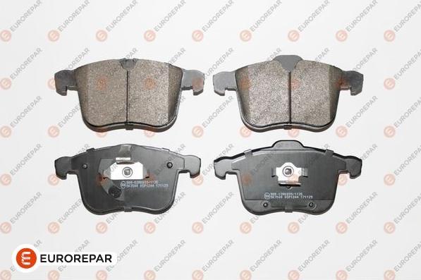 EUROREPAR 1675990180 - Kit de plaquettes de frein, frein à disque cwaw.fr