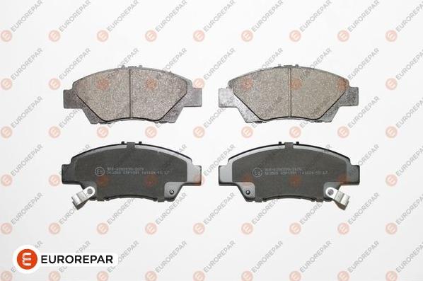 EUROREPAR 1675991580 - Kit de plaquettes de frein, frein à disque cwaw.fr