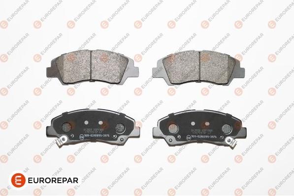 EUROREPAR 1675992280 - Kit de plaquettes de frein, frein à disque cwaw.fr