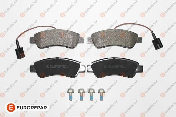 EUROREPAR 1675989880 - Kit de plaquettes de frein, frein à disque cwaw.fr