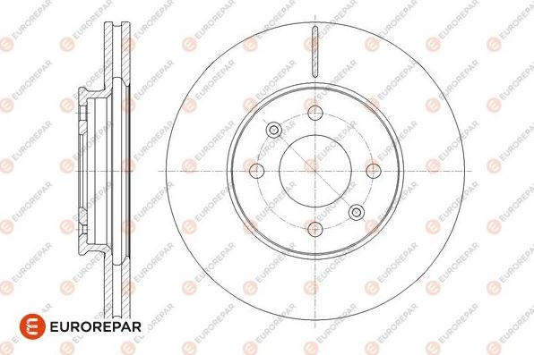 EUROREPAR 1676008880 - Disque de frein cwaw.fr