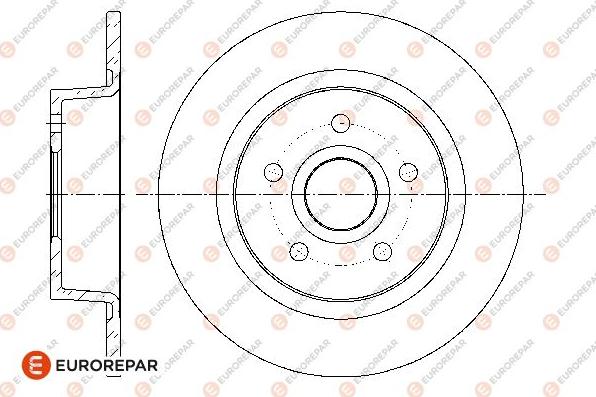 EUROREPAR 1676007880 - Disque de frein cwaw.fr