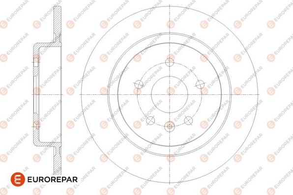 EUROREPAR 1676010880 - Disque de frein cwaw.fr