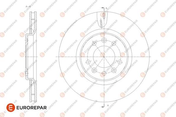 EUROREPAR 1676011880 - Disque de frein cwaw.fr