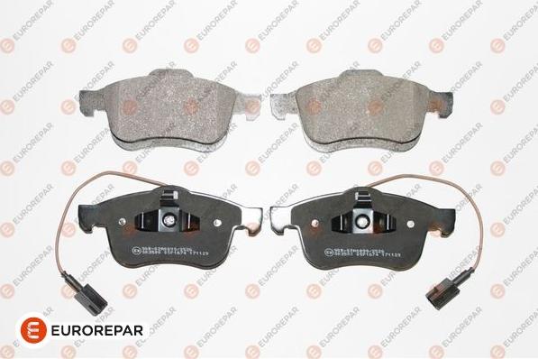 EUROREPAR 1673899280 - Kit de plaquettes de frein, frein à disque cwaw.fr