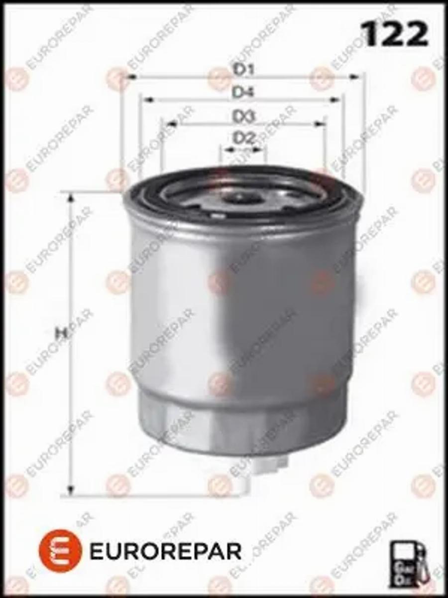 EUROREPAR E148086 - Filtre à carburant cwaw.fr