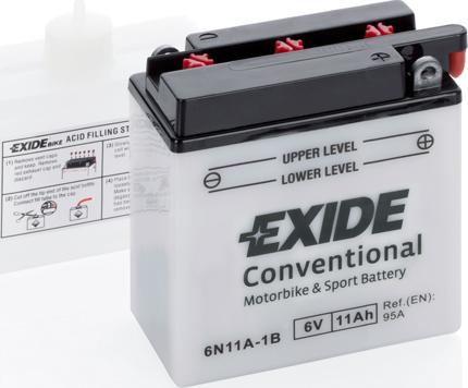 Exide 6N11A-1B - Batterie de démarrage cwaw.fr