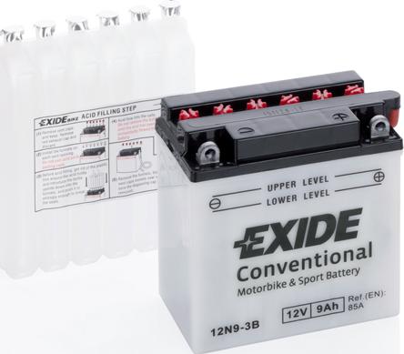 Exide 12N9-3B - Batterie de démarrage cwaw.fr