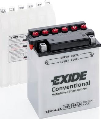 Exide 12N14-3A - Batterie de démarrage cwaw.fr