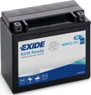 Exide AGM12-19.1 - Batterie de démarrage cwaw.fr