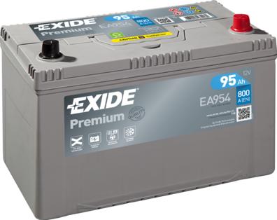 Exide EA954 - Batterie de démarrage cwaw.fr